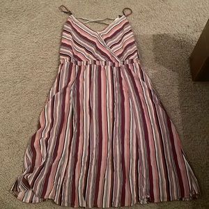 Maurices Multicolor Striped Dress